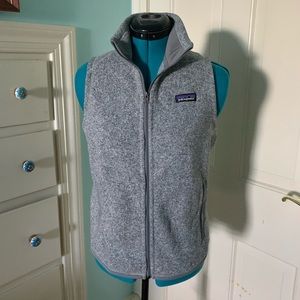 Patagonia better sweater vest: birch white